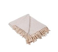 DII 100% Coton Diamant Couvre-lit à Chevrons pour intérieur/extérieur, Camping, barbecues, plages Quotidiennement, Couverture, 127 x 152,4 cm, Bleu Nautique