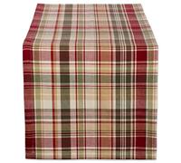 DII 100% Coton, Lavable en Machine Table, et Nappe de Vacances/Serviette de Table/Chemin de Table