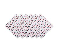 DII Americana Stars Kitchen & Tabletop Collection Dessus de Table, Coton, Étoiles d'Amérique, Napkins, 20x20