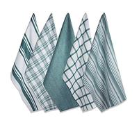 DII Assortiment tissé, Coton, Bleu Sarcelle, 45,7 x 71,1 cm