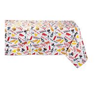 DII CAMZ11191 Nappe d'extérieur pour Printemps et été, imperméable à l'eau avec Fermeture éclair et Trou pour Parapluie, fêtes de Jardin, barbecues, réunions familiales, 60 x 120 W, Barbecue
