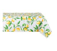 DII CAMZ11289 Nappe de Printemps et d'été Anti-déversement et imperméable pour Une Utilisation en intérieur ou en extérieur, fêtes, barbecues, réunions de Famille (10 à 12), 60 x 120, Citron