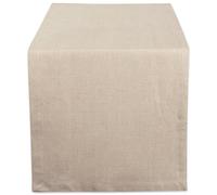 DII Chambray Kitchen Tabletop Collection Chemin de Table Naturel, 35,6 x 274,3 cm