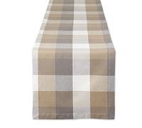 DII Chemin de Table 100 % Coton, Pierre, 35,6 x 274,3 cm