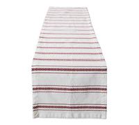 DII Chemin de Table en Coton, Rouge Grange, 35,6 x 182,9 cm