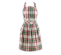 DII Collection Nordic Christmas Kitchen Tablier à jupe Motif écossais