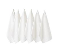 DII Coton tissé Plat, Blanc, Petit Ensemble, 45,7 x 71,1 cm