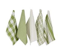 DII Grand torchon en Coton tissé, Vert Antique, 45,7 x 71,1 cm