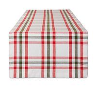 DII Kitchen Collection Chemin de table en coton Motif casse-noisettes 35 x 183 cm