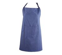 DII Kitchen Collection Tablier en coton Bleu français Grande taille