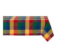 DII Nappe à carreaux - 132 x 132 cm - Carreaux d'été