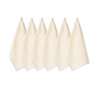 DII Parure de lit en Coton tissé à Plat, Naturel, 45,7 x 71,1 cm