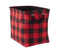 DII Polyester bacs de Rangement, Rouge Buffalo Check