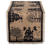 DII Toile de Jute, Maison hantée, Chemin de Table, 14 x 113 cm