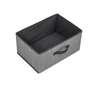 dijiusidy Organisateur de Stockage de Poubelle Grande capacité Panier tiroir carré Organisation boîtes de Collecte Universel pour Magasin d'articles Divers, Gris, 40 * 28 * 20 (23L), 23L
