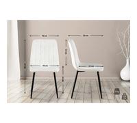 Dijon Suite Chaises - Velours