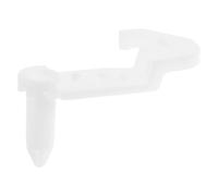 DIKACA Butée de Porte Réfrigérateur en Plastique Blanc Crochet de Porte de Remplacement Compatible Congélateur Loquet de Charnière ’Appareil Électroménager Accessoire Solide pour Maison
