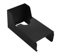 DIKACA Housse de Protection Étanche pour Sonnette Vidéo Plaque Métallique W85, Cache-bouton Anti-pluie Noir Mat, Pare-soleil Extérieur pour Système de Contrôle D’accès, Protection Solide