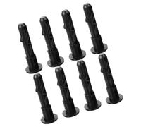 DIKACA Lot de 8 Goupilles en Plastique pour Poubelle à Roulettes, Verrouillage du Couvercle, Axes de Charnière Flexibles, pour Lieux Publics et Bureaux