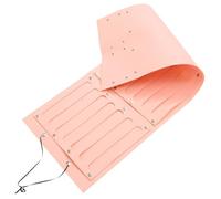DIKACA Organisateur Pinces à Cheveux Suspendu Grand Format Rangement Clips et Accessoires Cheveux pour Chambre Fille Support Mural Pratique et Décoratif Rose