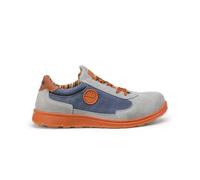 DIKE CYCLON Cross S1P ESD ceniza Serraje/TEDIDO-Canvas Talla: