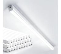 DIKHEE Lot de 30 Réglette LED 120 cm - IP65 extérieur étanche - 36W 3996 Lumens - 6500k Blanc Froid- Connectable - pour Cave, Garage, et l'entrepôt - Lampe Fluorescente LED étanche