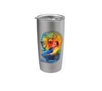 Dilophosaure 30e anniversaire de Jurassic Park Gobelet isotherme en acier inoxydable double paroi