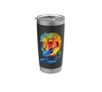 Dilophosaure 30e anniversaire de Jurassic Park Gobelet isotherme en acier inoxydable double paroi
