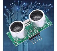 Dilwe Capteur Ultrasonique, Compensation de Température, 2,4-5,5V (2018+) | Plage de distance, portée de 2 cm à 450 cm avec une précision de plus ou moins 3 mm, intégration robotique GPIO UART