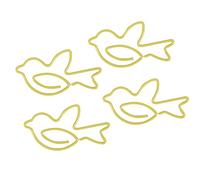 Dilwe Clip Shaped Paper Clip Set, 12 Pcs | Épaissi, durable, matériau métallique, utilisation à la maison et au bureau.