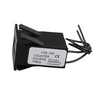 Dilwe Compteur D'impulsions électromagnétiques, Affichage 6 Chiffres sans | Totalisateur industriel pour machines textiles, DC20 et AC10 comptes par seconde, boîtier ABS pour équipements industriels