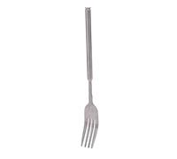 Dilwe Cuillère Extensible en Acier Inoxydable pour Cuisson en Extérieur | Conception portable, poignée télescopique, parfaite pour les barbecues, facile à nettoyer, idéale pour les desserts