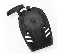 Dilwe Démarreur à Tirette ABS Démarreur Manuel 1 PC à Traction Moteur pour Remplacement, Réparation et Remise à Neuf sur Tondeuse à Gazon GX35 GX35HT HHT35S