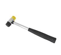 Dilwe Marteau à Frettes de Guitare, Outil à Main Multifonctionnel Antidérapant à Double Tête en Caoutchouc et en Plastique avec une Conception Robuste et Confortable pour Instruments à