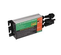 Dilwe onduleur Solaire en Alliage d'aluminium, onduleur 260 W 230 V MPPT, Sortie Sinusoïdale IP55 pour Petits Systèmes de Panneaux Solaires, Utilisateurs sur Le Toit de la Maison