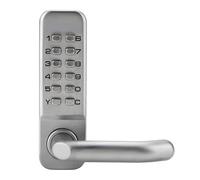Dilwe Serrure de Porte à Clavier, Codes de 1 à 11 Chiffres, Corps en | Matériel d\'entrée codé, combinaisons de mots de passe non répétitives, accès aux portes de location intérieures des bureaux