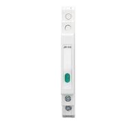 Dilwe Voyant Lumineux sur Rail DIN, Voyant Compact LED AC DC 230 V, JD9 H1D avec Protection IP20 pour Lignes électriques et Télécommunications (rouge) (rouge) (GREEN)