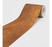 Dimex Frise de papier peint autocollante cuivrée en non-tissé lisse style rayures 5 m x 15 cm