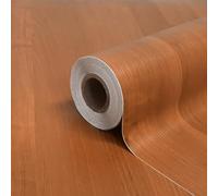 DIMEX LINE Film autocollant laminé CERISE pour meubles en bois, cuisine, porte, table, mur - PVC Adhésif Film - Largeur du rouleau: 90 cm
