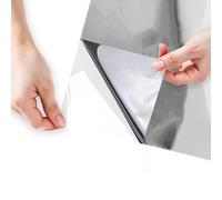 DIMEXACT - Film Anti Chaleur pour velux - Argent chromé - Haute durabilité - 75 cm x 1 m - en Rouleau
