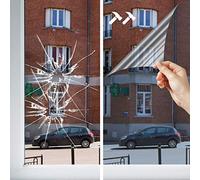 DIMEXACT - Film Anti effraction et Anti Chaleur pour Choc Depuis l'extérieur alu foncé - 240 microns - 152 cm x 10 m - en Rouleau