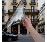 DIMEXACT - Film Anti UV Gris Bleu Gris - 75 cm x 5 m - en Rouleau