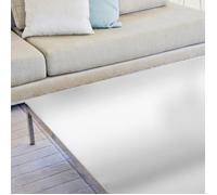 DIMEXACT - Film de protection pour table en verre dépoli blanc - 152 cm x 1 m - En Rouleau