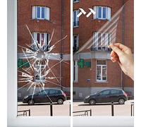 DIMEXACT - Film de Protection pour vitrage pour Choc Depuis l'intérieur - incolore 240 microns - 152 cm x 2 m - en Rouleau