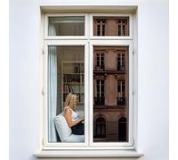 DIMEXACT - Film miroir sans tain repositionnable pour grand vitrage - Bronze - 60 cm x 10 m - en Rouleau