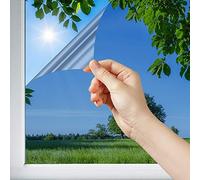 DIMEXACT - Film Solaire Anti Chaleur pour Double vitrage Meilleure Performance - Bleu - 152 cm x 2.5 m - en Rouleau