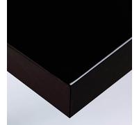 DIMEXACT - Papier adhésif pour meuble noir laqué - 122 cm x 2 m - en Rouleau