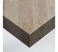 DIMEXACT - Papier peint adhésif effet pierre de Len couleur crème - 122 cm x 1.5 m - en Rouleau