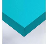 DIMEXACT - Papier peint autocollant bleu céleste - 122 cm x 10 m - en Rouleau