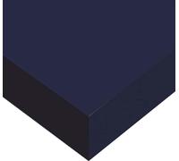 DIMEXACT - Papier peint autocollant bleu roi mat haute finition - 122 cm x 2.5 m - en Rouleau